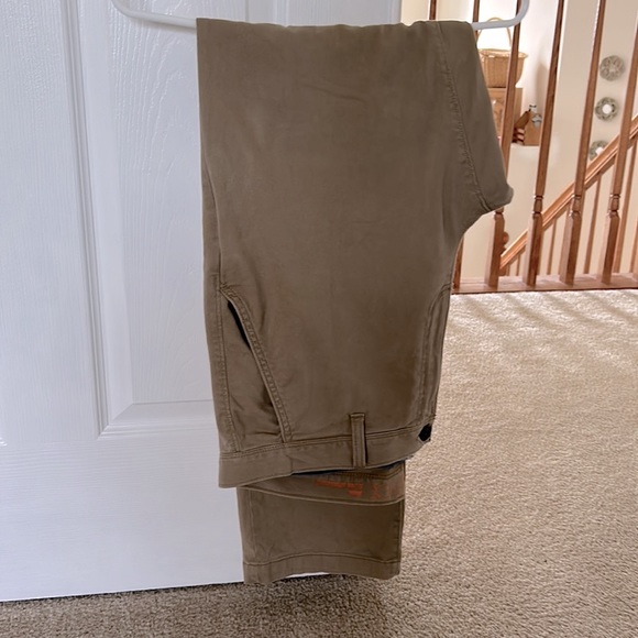 Men’s Ultimate Flex Khaki Pants 36”W X 34”L Urban Pipeline 96% Cotton Beige Good - Picture 7 of 7